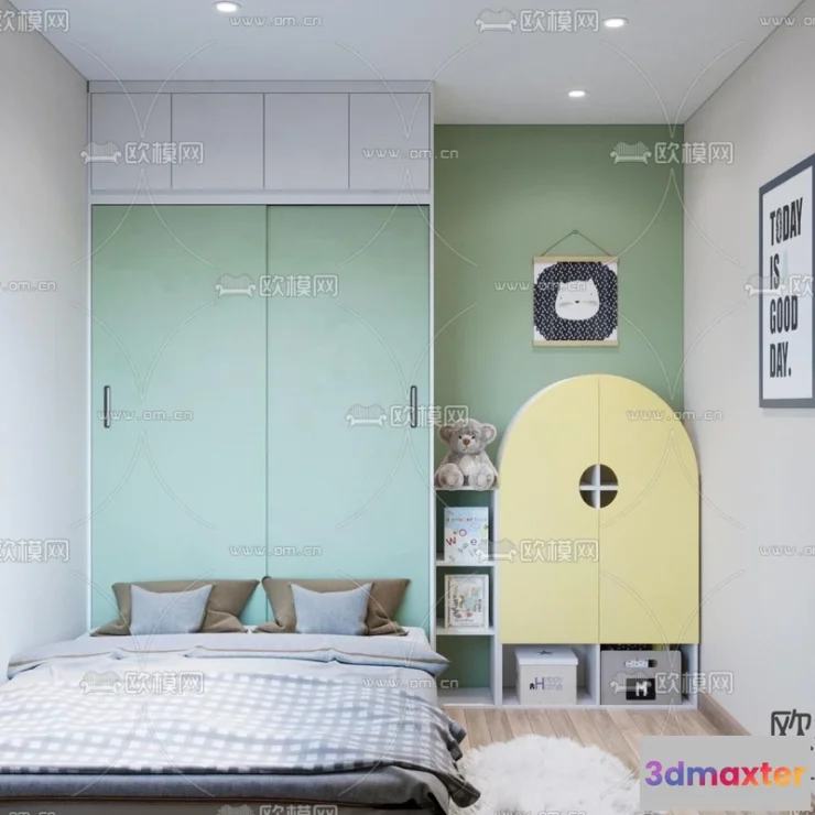 1142656 - Corona Render 3D Scenes - Children Room - 0002