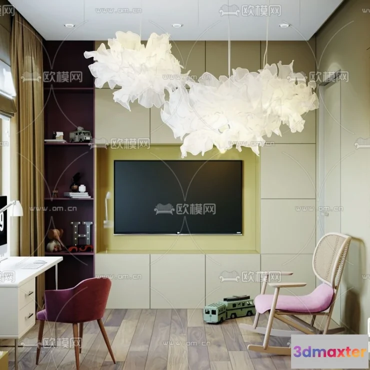 1142660 - Corona Render 3D Scenes - Children Room - 0004
