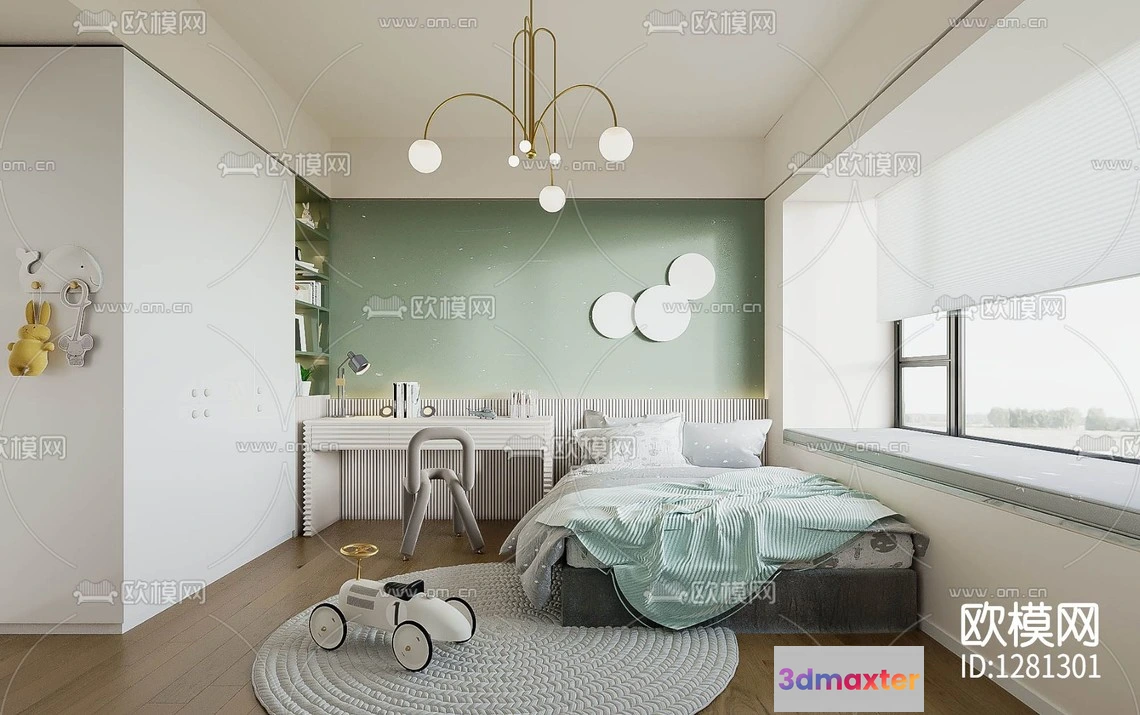 1142666 - Corona Render 3D Scenes - Children Room - 0007