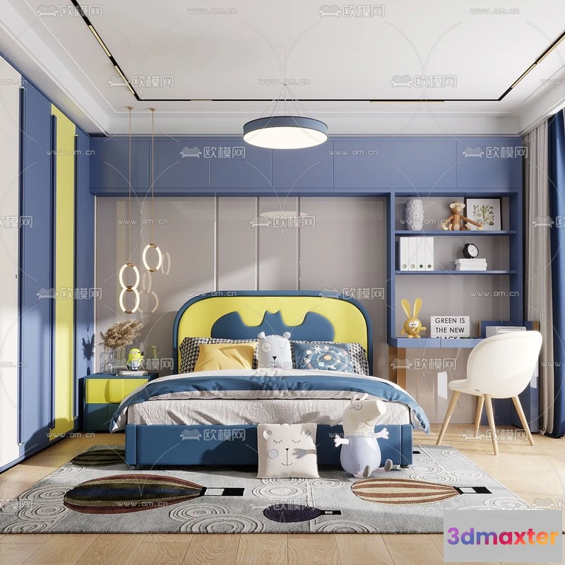 1142668 - Corona Render 3D Scenes - Children Room - 0008