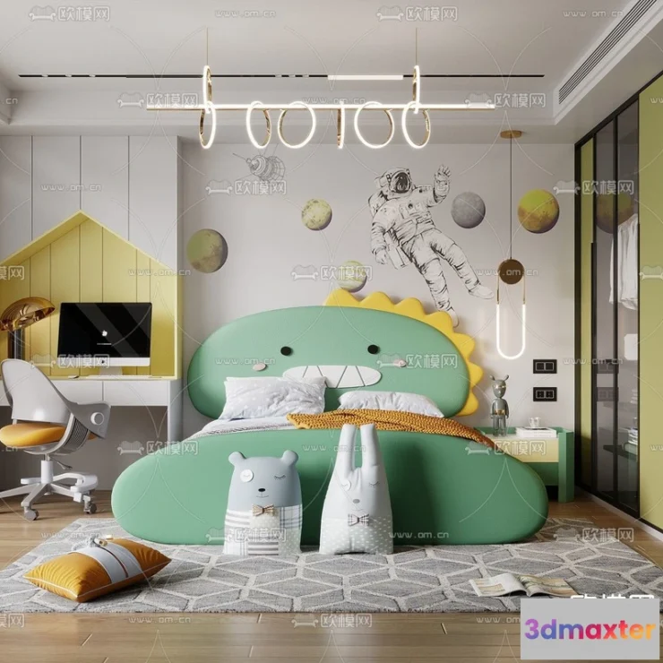 1142672 - Corona Render 3D Scenes - Children Room - 0010