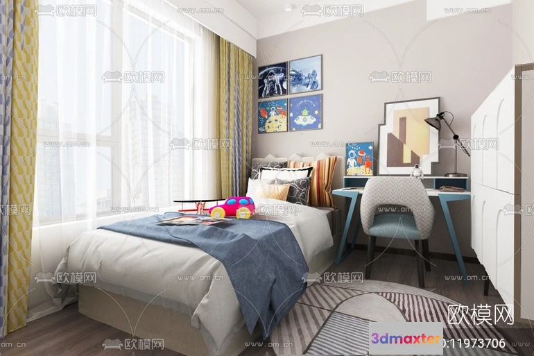 1242892 - CHILDROOM SETS - VRAY  CORONA - 3D MODEL - 2570