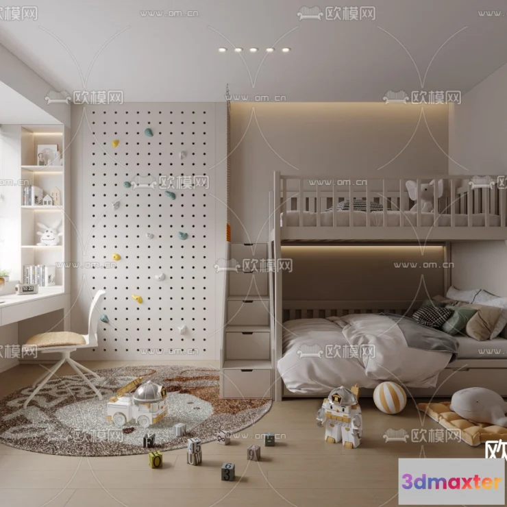 1243014 - CHILDROOM SETS - VRAY  CORONA - 3D MODEL - 2631