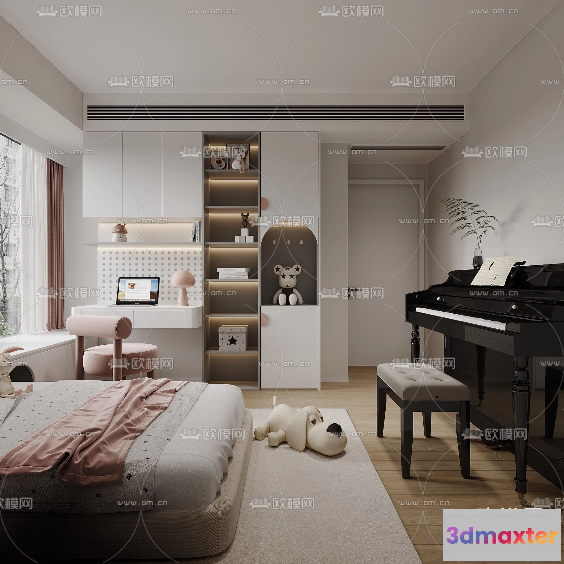 1243098 - CHILDROOM SETS - CORONA - 3D MODEL - 2673