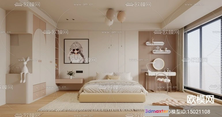 1243112 - CHILDROOM SETS - VRAY  CORONA - 3D MODEL - 2680