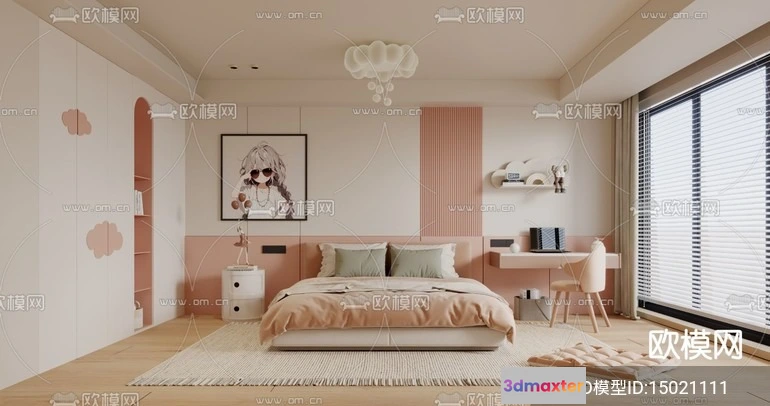 1243114 - CHILDROOM SETS - VRAY  CORONA - 3D MODEL - 2681