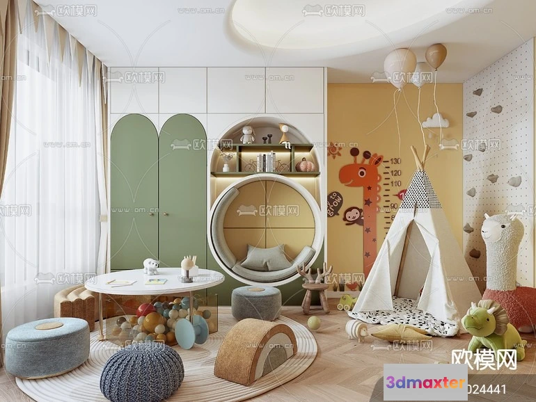 1243124 - CHILDROOM SETS - VRAY  CORONA - 3D MODEL - 2686