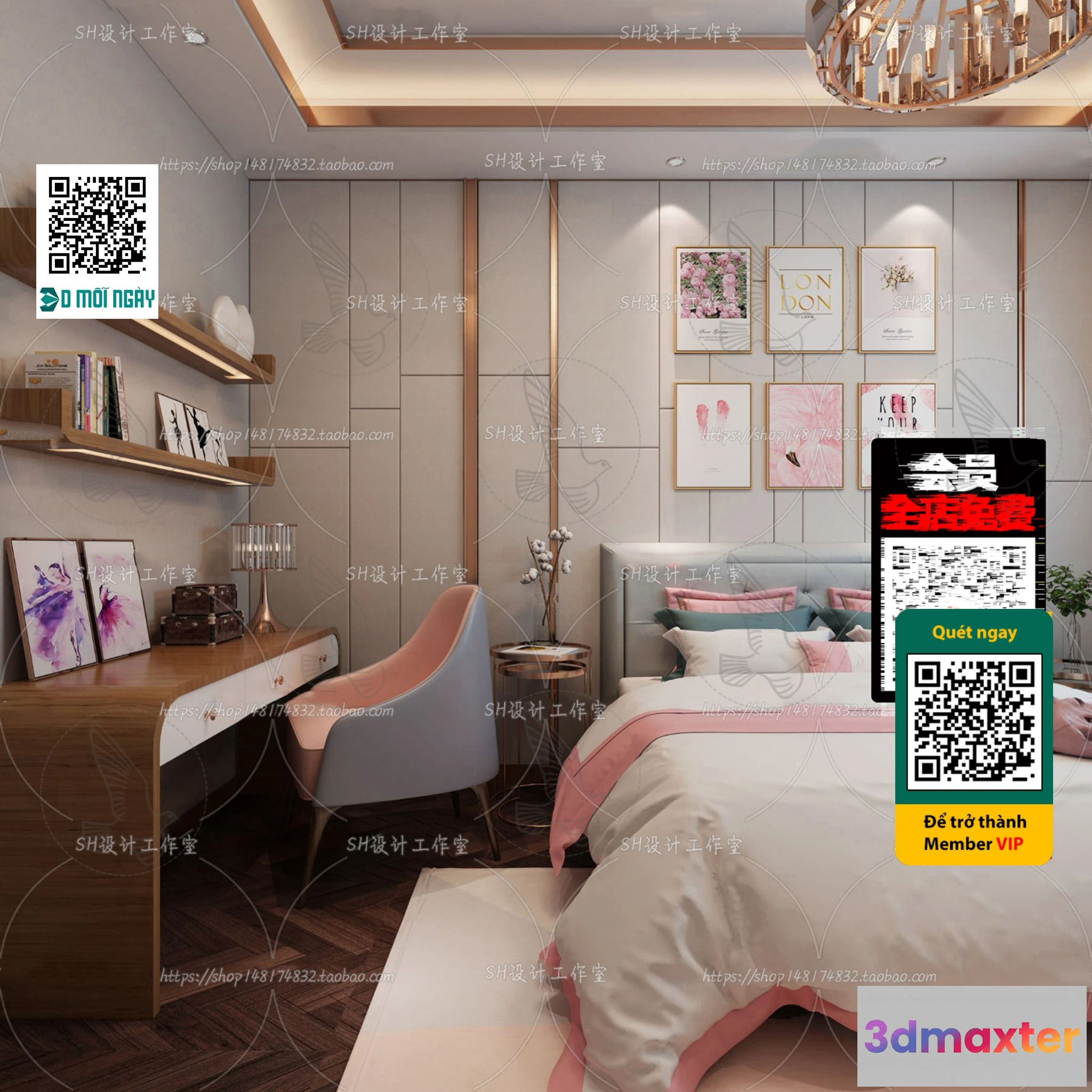 1247084 - CHILDROOM SETS - VRAY CORONA - 3D MODEL - 4666