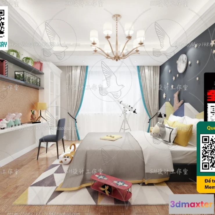 1247172 - CHILDROOM SETS - VRAY  CORONA - 3D MODEL - 4710