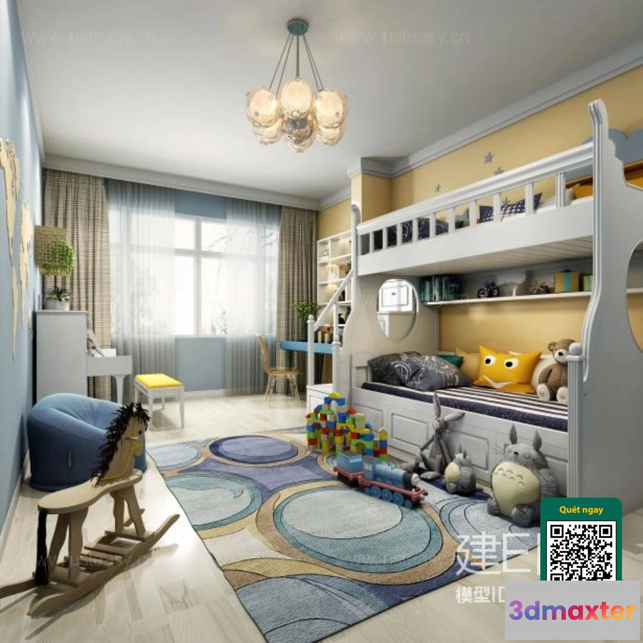 1248742 - CHILDROOM SETS - VRAY  CORONA - 3D MODEL - 5495