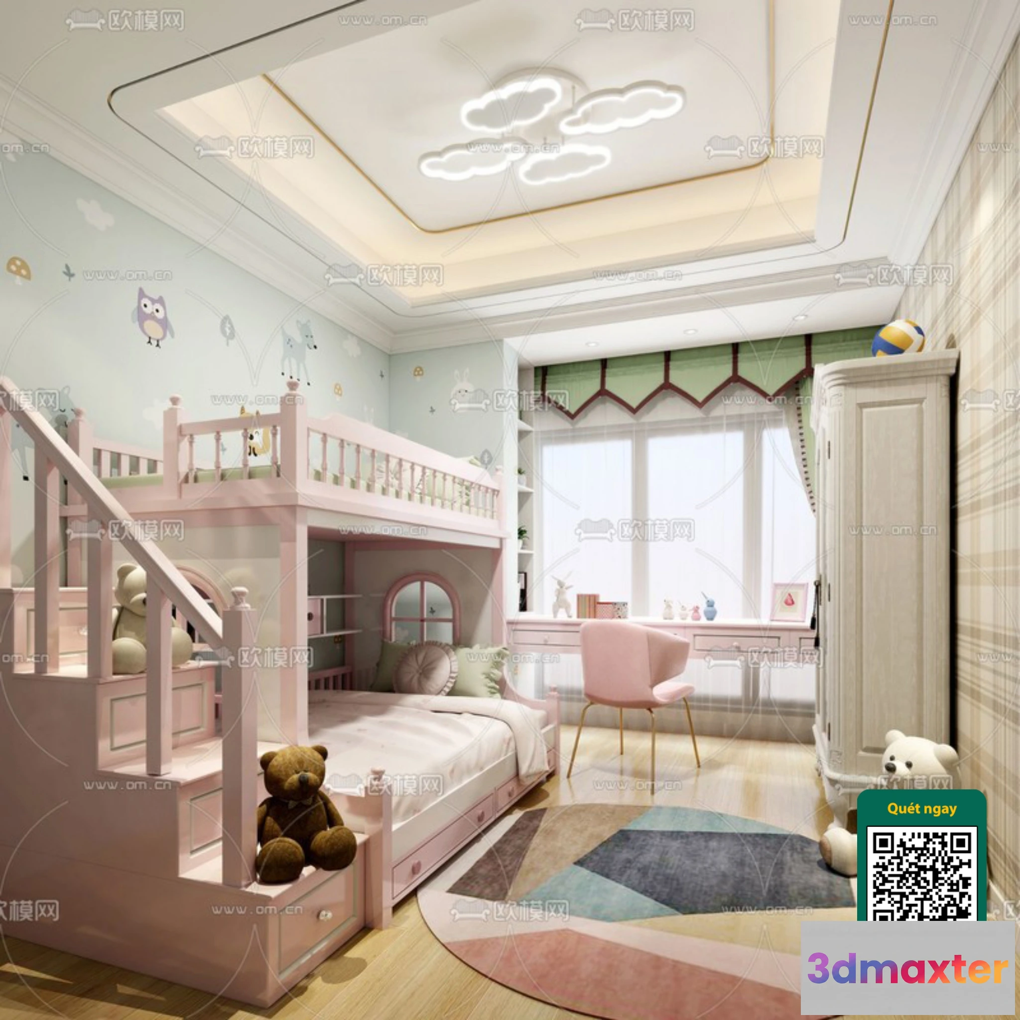 1248770 - CHILDROOM SETS - VRAY  CORONA - 3D MODEL - 5509