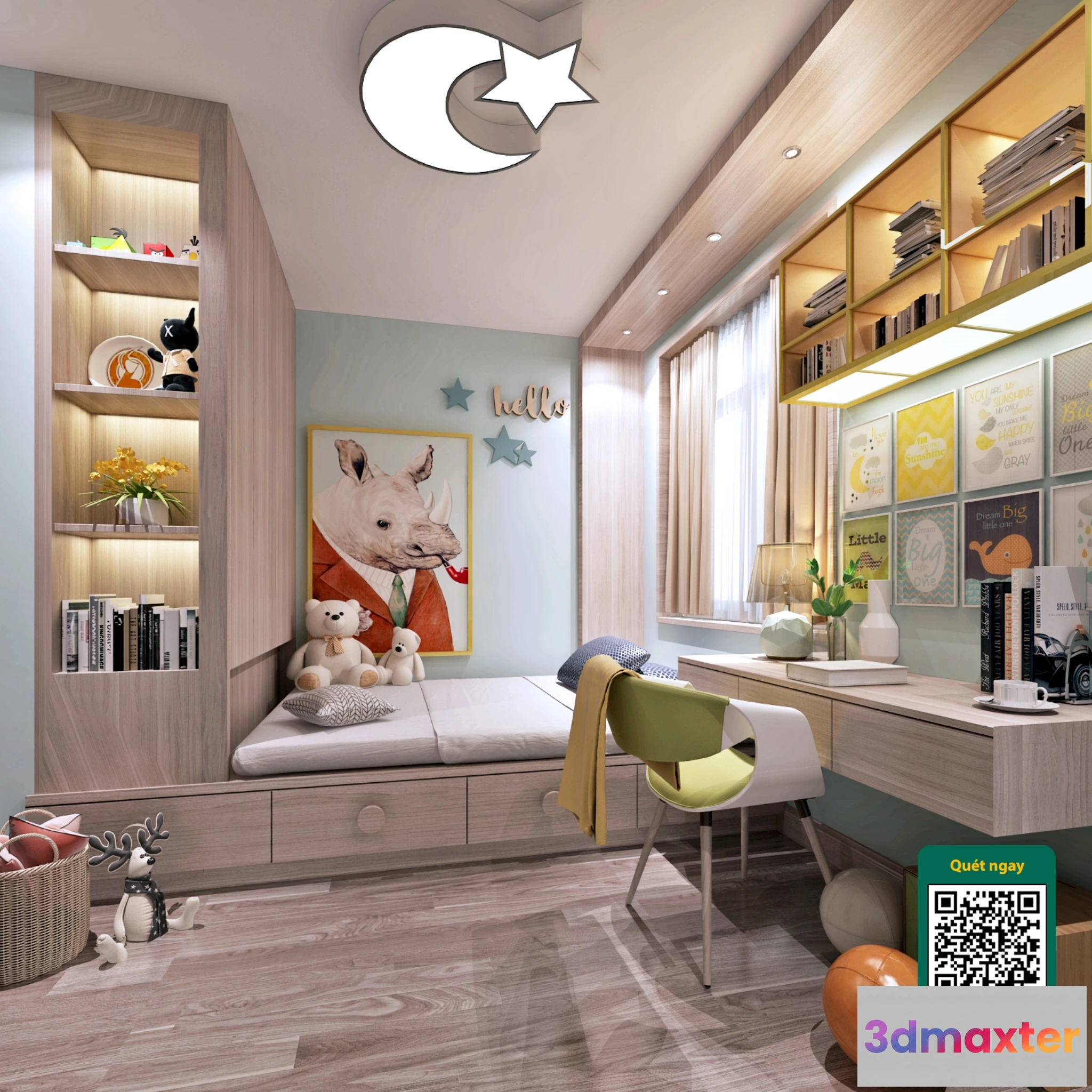 1249082 - CHILDROOM SETS - VRAY  CORONA - 3D MODEL - 5665