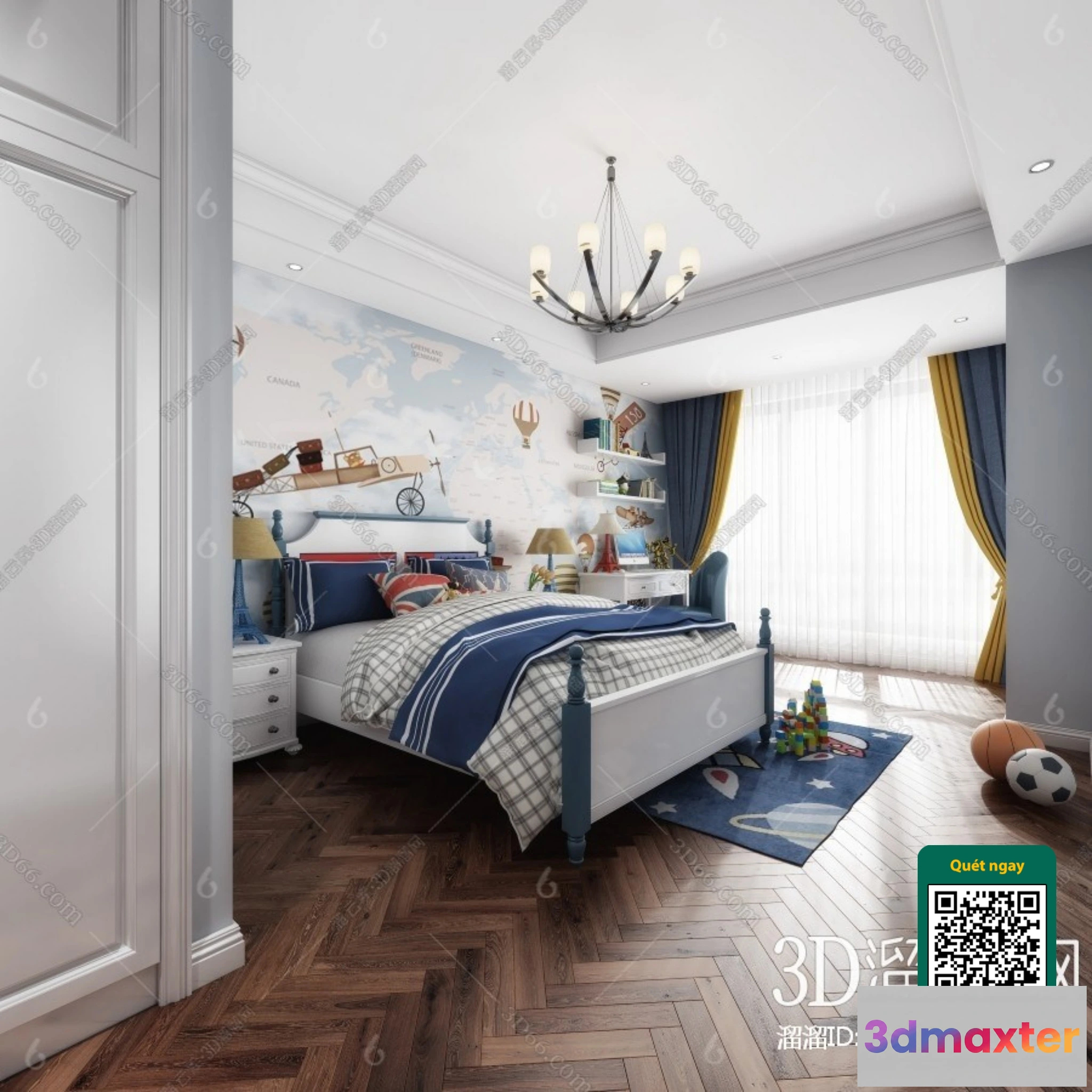 1249214 - CHILDROOM SETS - VRAY  CORONA - 3D MODEL - 5731