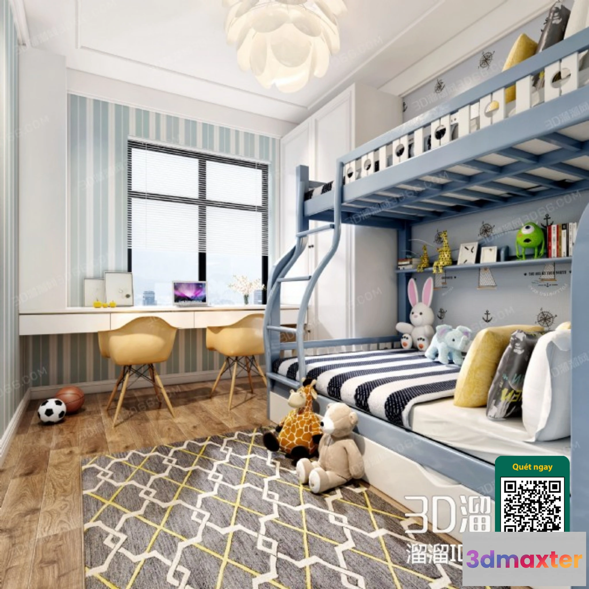 1249216 - CHILDROOM SETS - VRAY  CORONA - 3D MODEL - 5732