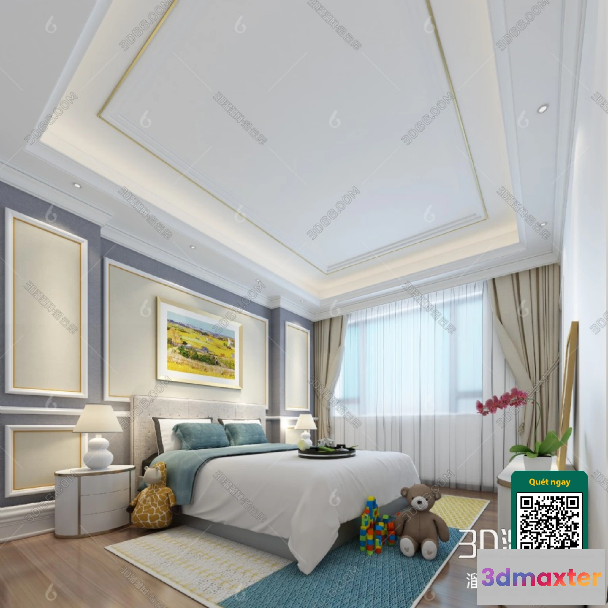 1249222 - CHILDROOM SETS - VRAY  CORONA - 3D MODEL - 5735