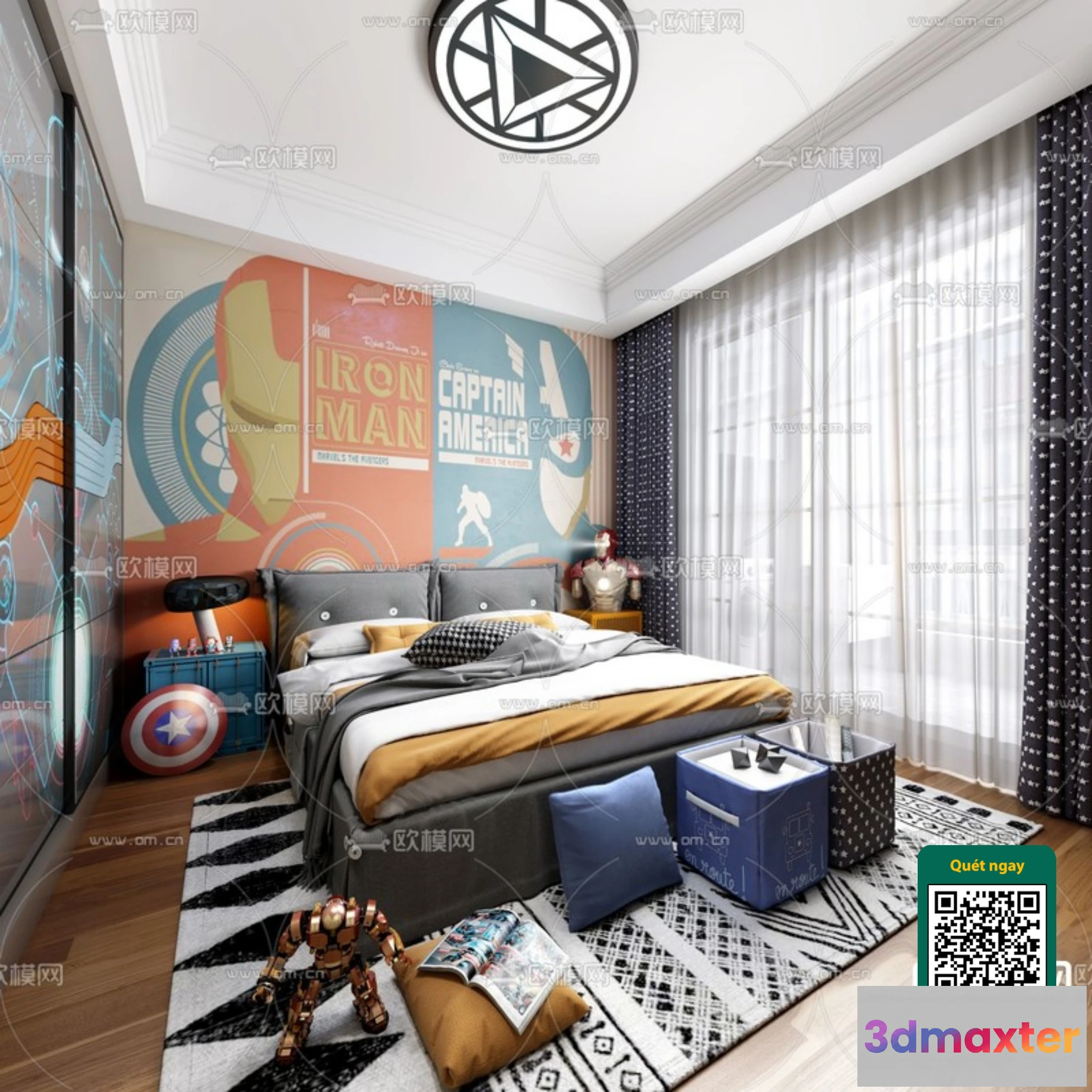 1249502 - CHILDROOM SETS - VRAY  CORONA - 3D MODEL - 5875