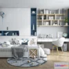 1367045 - Children Room 3D Interior Scene - 3D Models - 283 3D Max