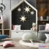 1368851 - Children Room 3D Interior Scene - 3D Models - 310 3D Max