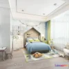 1369452 - Children Room 3D Interior Scene - 3D Models - 319 3D Max