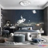 1369513 - Children Room 3D Interior Scene - 3D Models - 320 3D Max