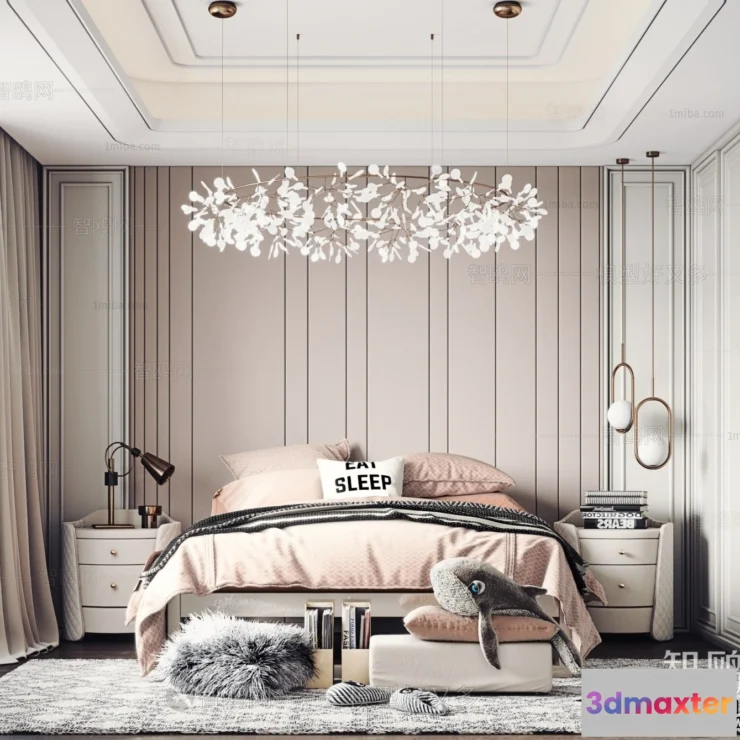 1370494 - Children Room 3D Interior Scene - 3D Models - 335 3D Max