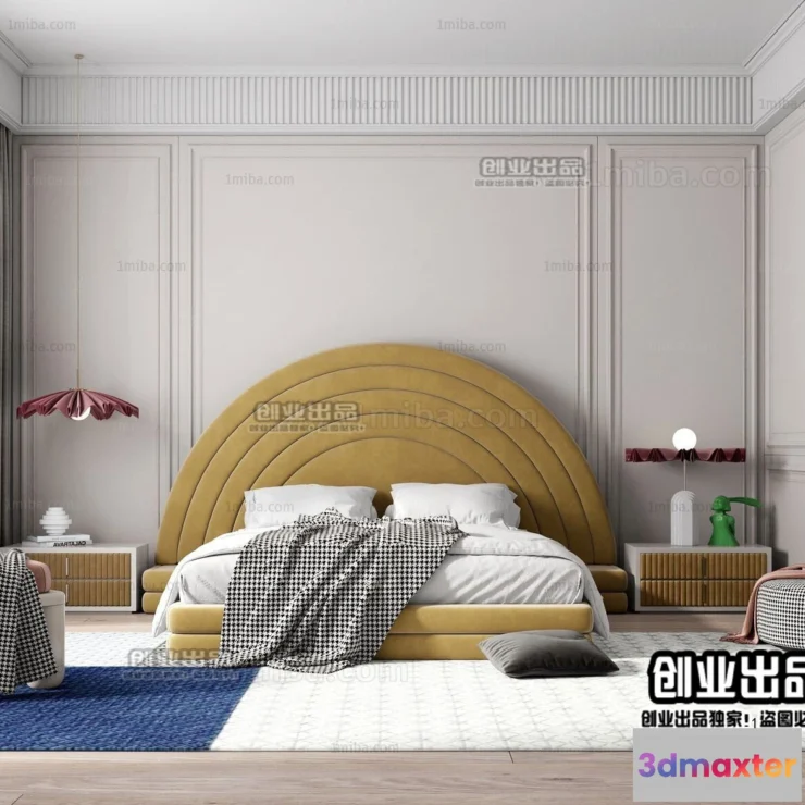 1371052 - Children Room 3D Interior Scene - 3D Models - 021 3D Max