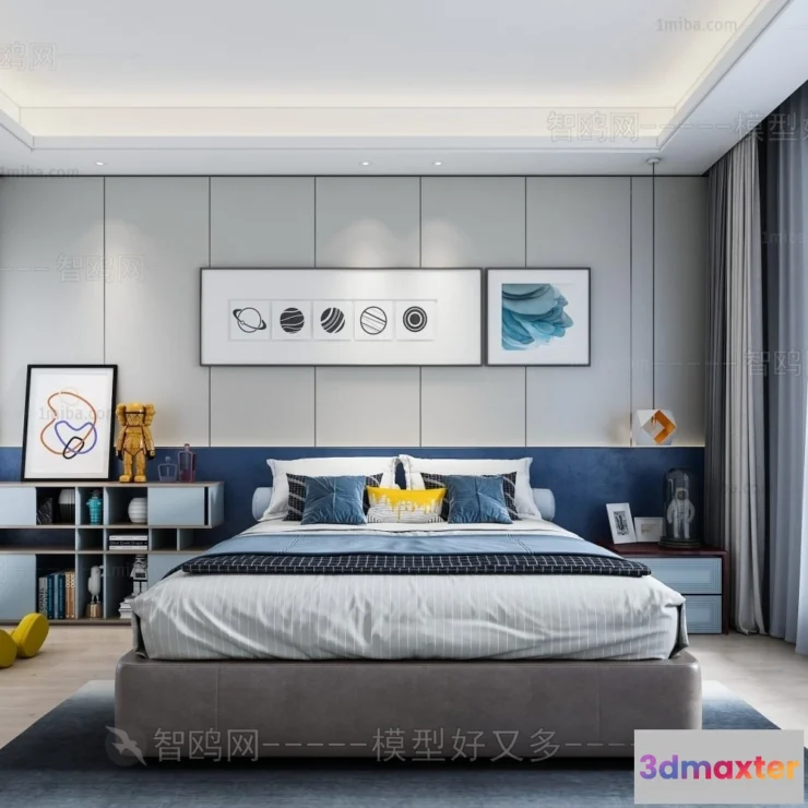 1371903 - Children Room 3D Interior Scene - 3D Models - 356 3D Max