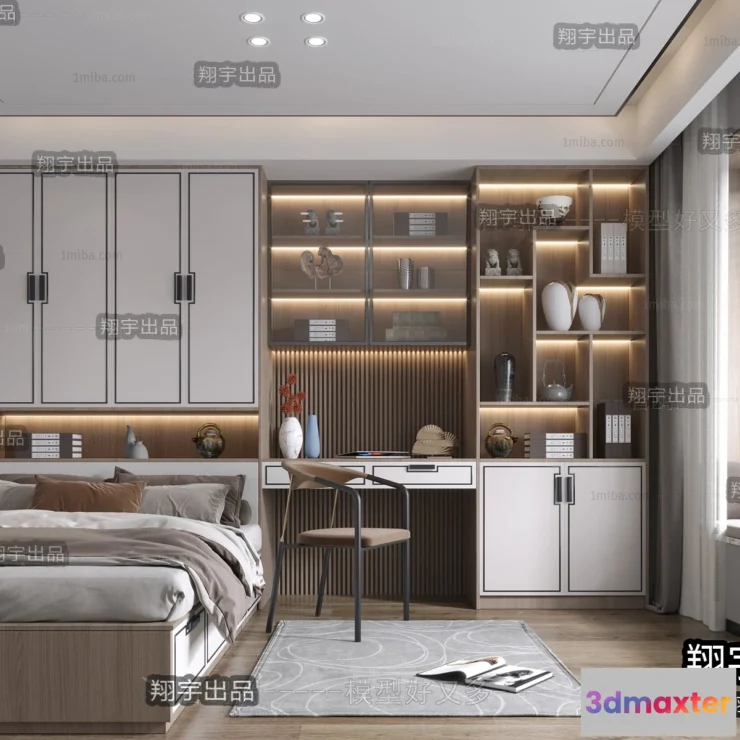 1372039 - Children Room 3D Interior Scene - 3D Models - 036 3D Max