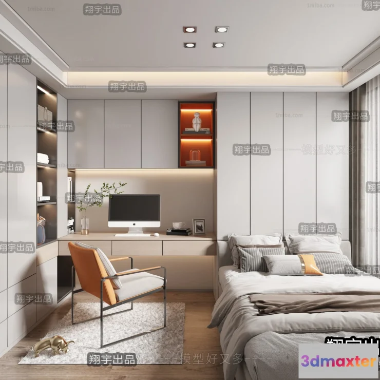 1372167 - Children Room 3D Interior Scene - 3D Models - 038 3D Max