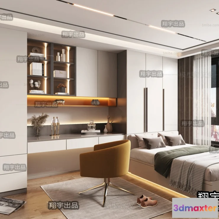 1372429 - Children Room 3D Interior Scene - 3D Models - 042 3D Max
