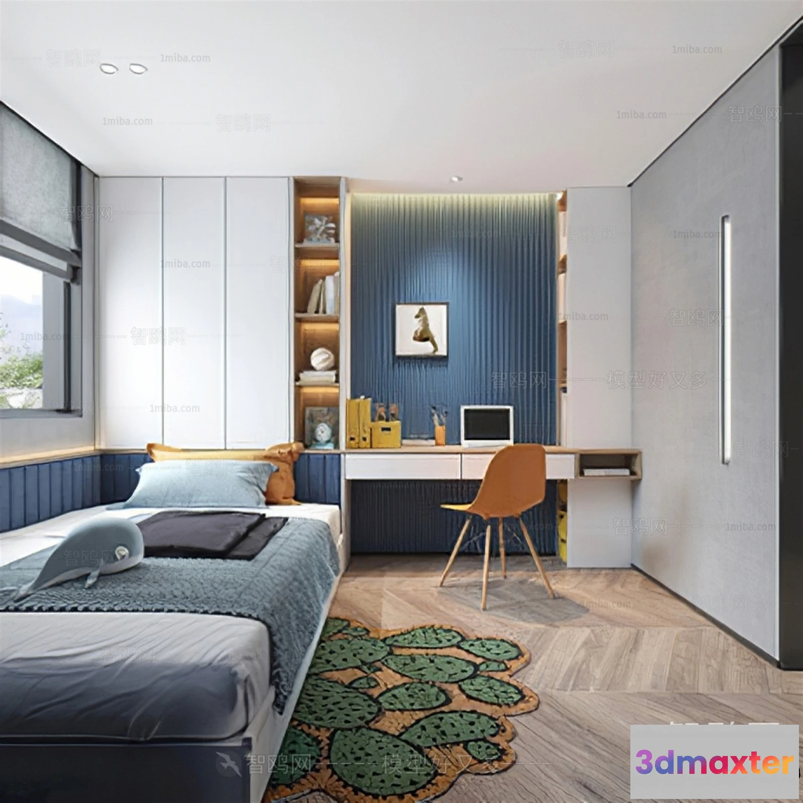 1372529 - Children Room 3D Interior Scene - 3D Models - 365 3D Max