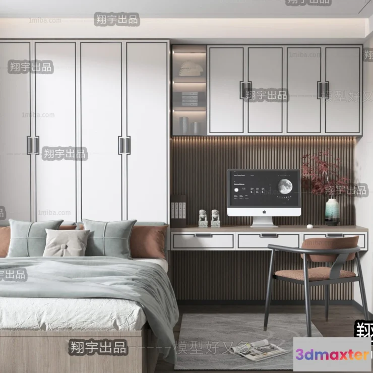 1372631 - Children Room 3D Interior Scene - 3D Models - 045 3D Max