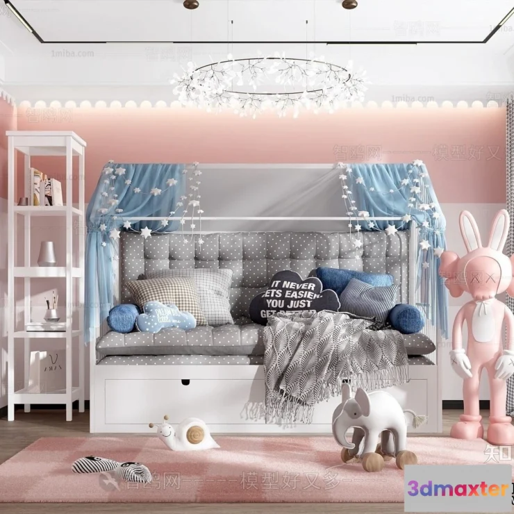 1372660 - Children Room 3D Interior Scene - 3D Models - 367 3D Max