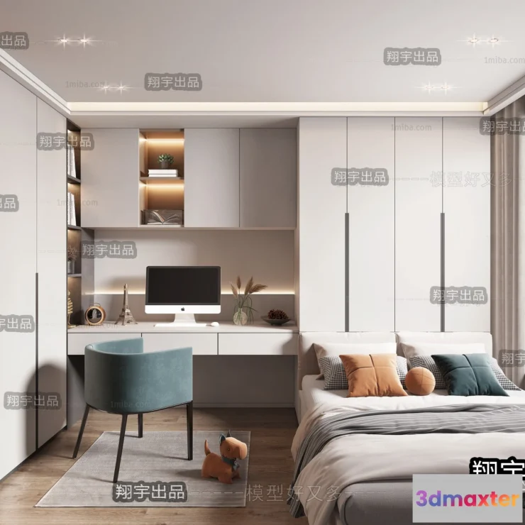 1372962 - Children Room 3D Interior Scene - 3D Models - 050 3D Max