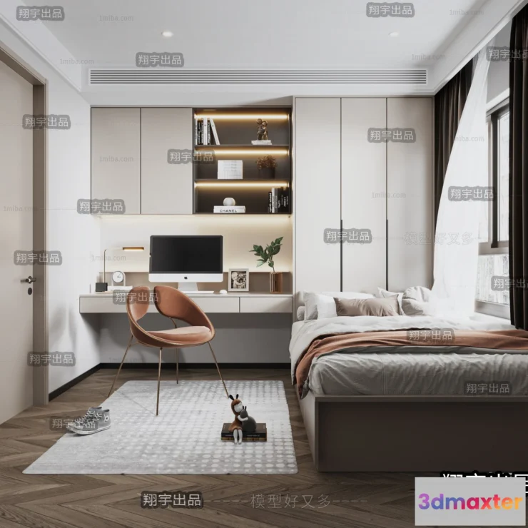 1373111 - Children Room 3D Interior Scene - 3D Models - 052 3D Max