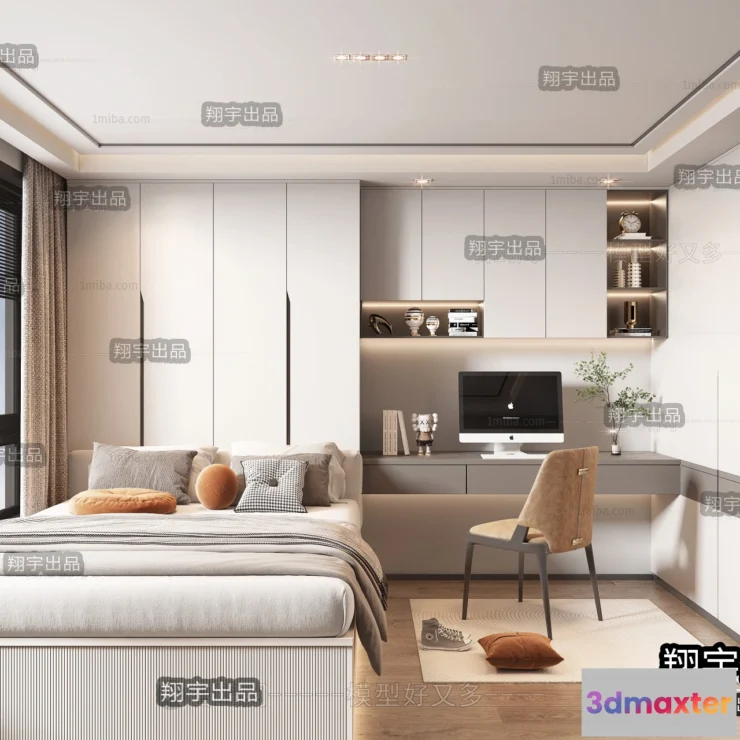 1373623 - Children Room 3D Interior Scene - 3D Models - 060 3D Max