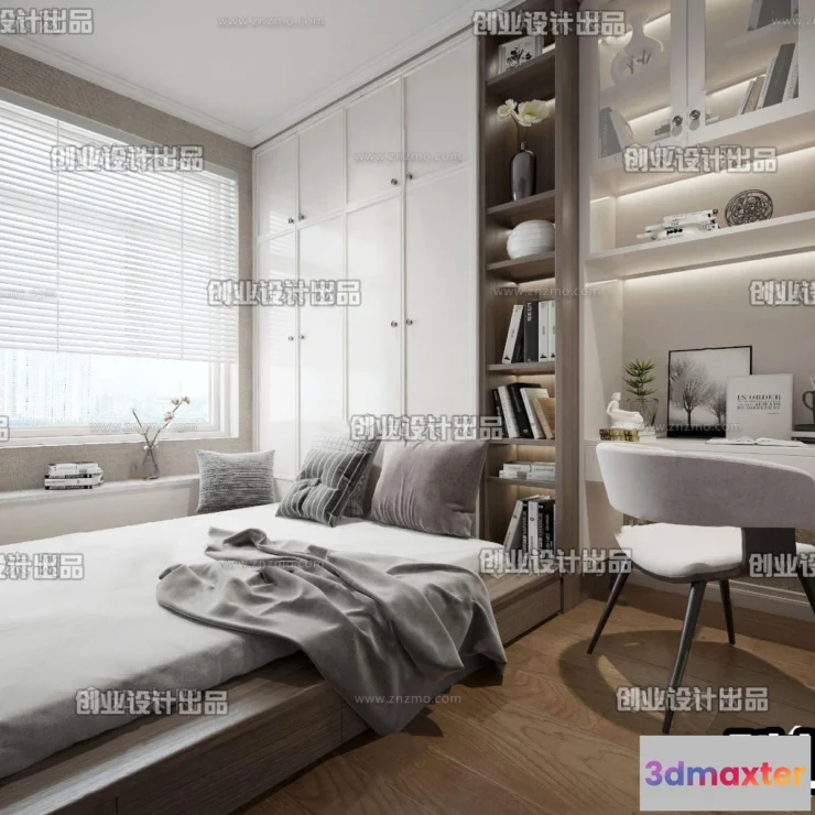 1373883 - Children Room 3D Interior Scene - 3D Models - 064 3D Max