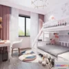 1373930 - Children Room 3D Interior Scene - 3D Models - 386 3D Max