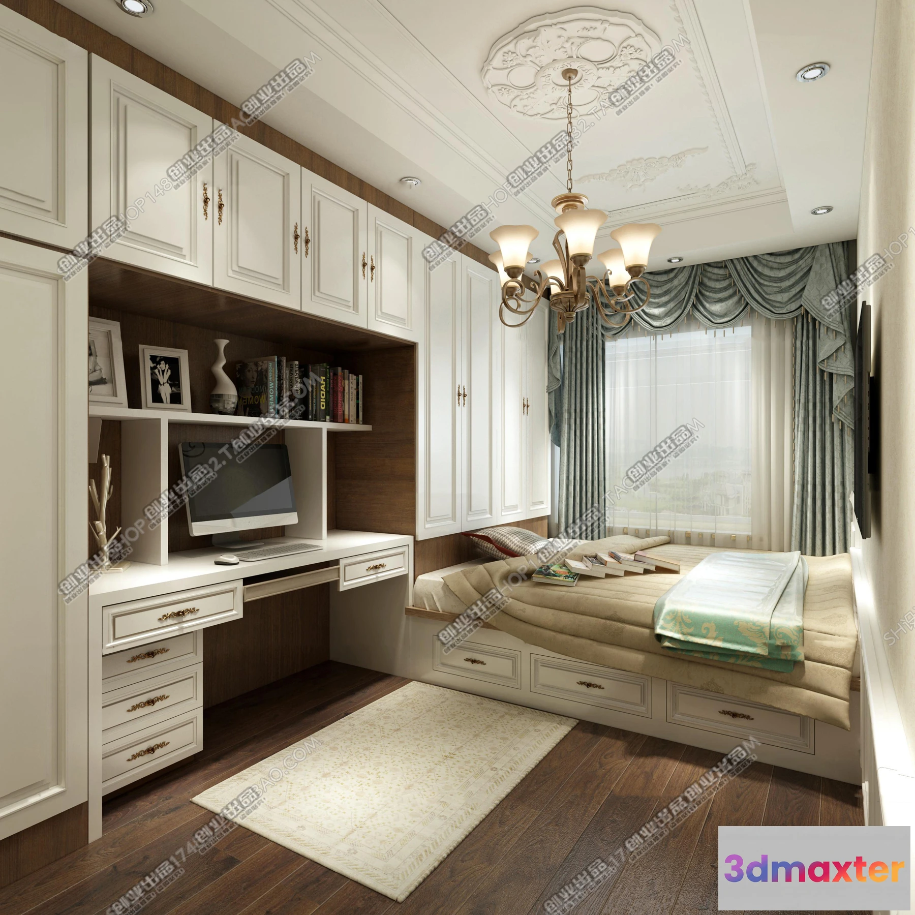 1374491 - Children Room 3D Interior Scene - 3D Models - 073 3D Max