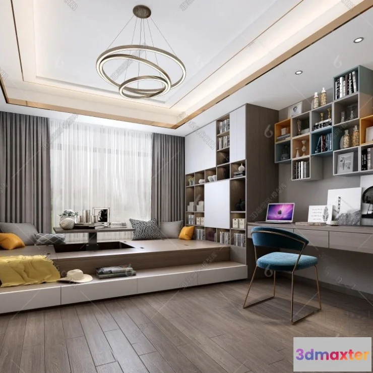 1374811 - Children Room 3D Interior Scene - 3D Models - 078 3D Max