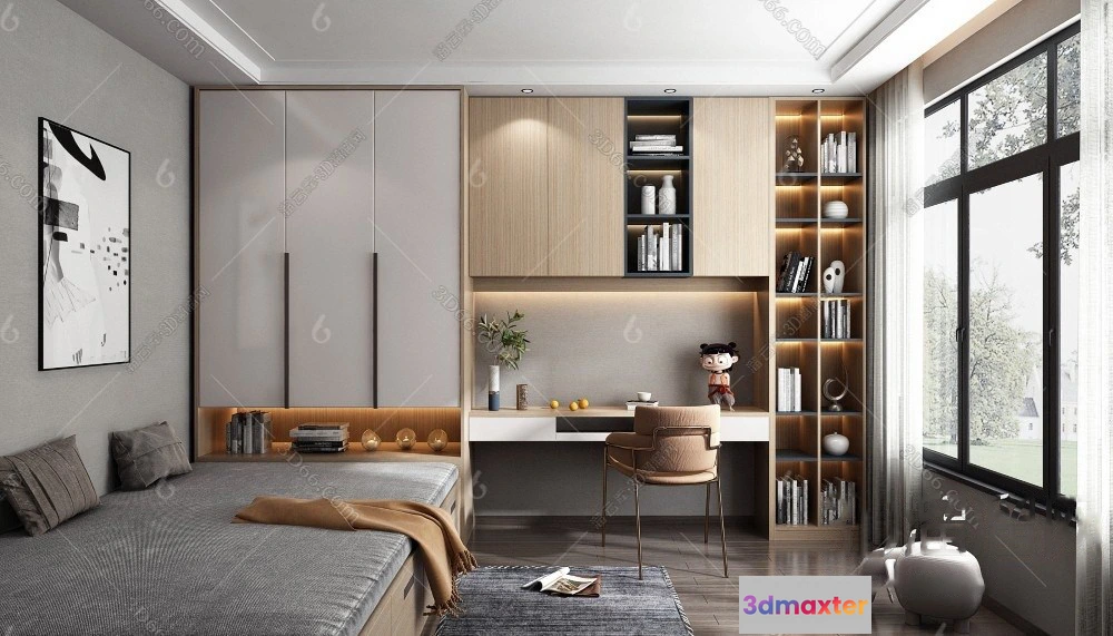 1374935 - Children Room 3D Interior Scene - 3D Models - 080 3D Max