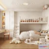 1375155 - Children Room - 3D Interior Scene - Girl Room - 121 3D Max