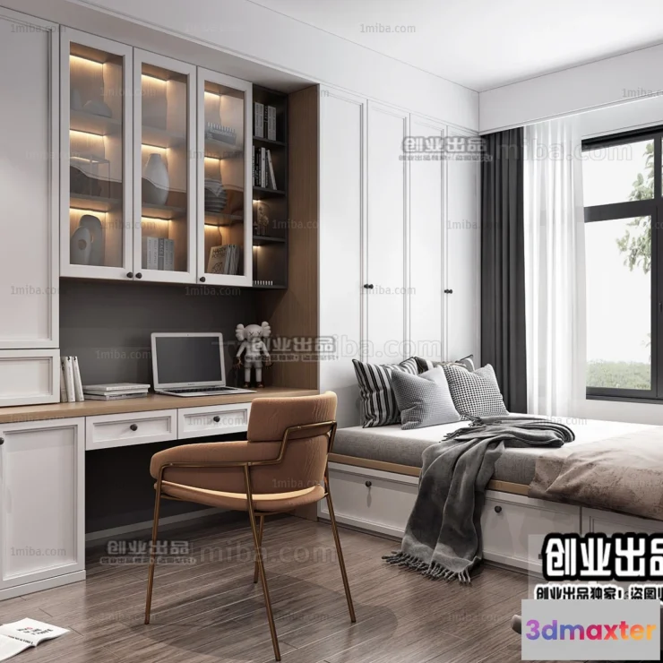 1375921 - Children Room 3D Interior Scene - 3D Models - 095 3D Max