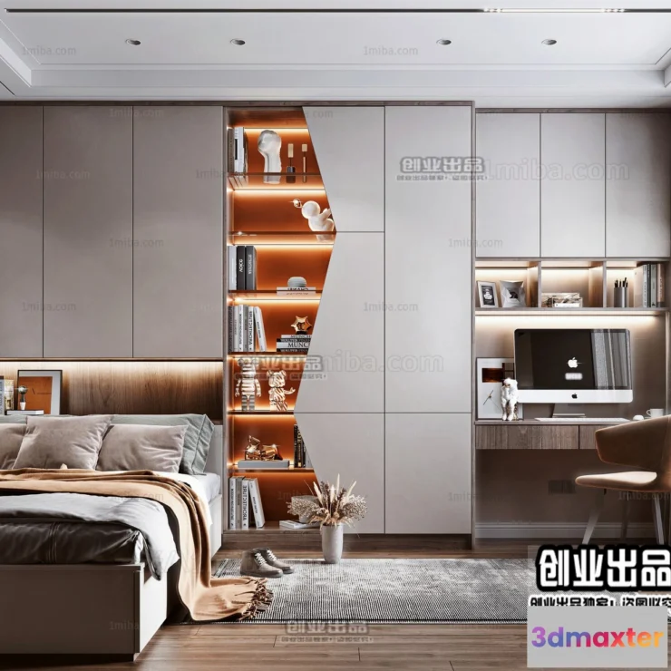 1376685 - Children Room 3D Interior Scene - 3D Models - 107 3D Max