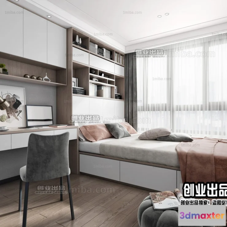 1377130 - Children Room 3D Interior Scene - 3D Models - 114 3D Max