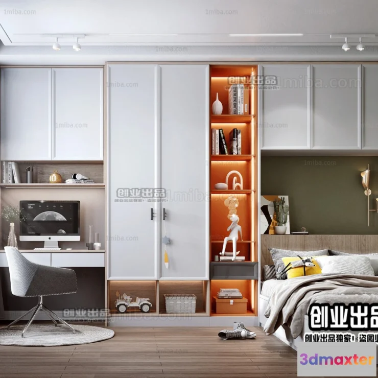1377260 - Children Room 3D Interior Scene - 3D Models - 116 3D Max