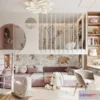1377533 - Children Room 3D Interior Scene - 3D Models - 440 3D Max