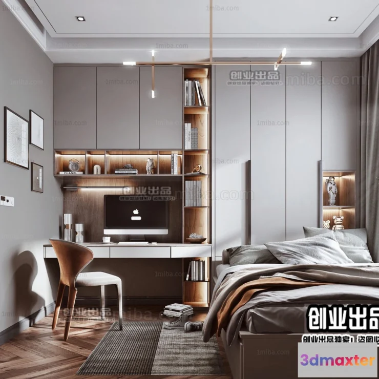 1377561 - Children Room 3D Interior Scene - 3D Models - 121 3D Max