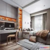 1377631 - Children Room 3D Interior Scene - 3D Models - 122 3D Max