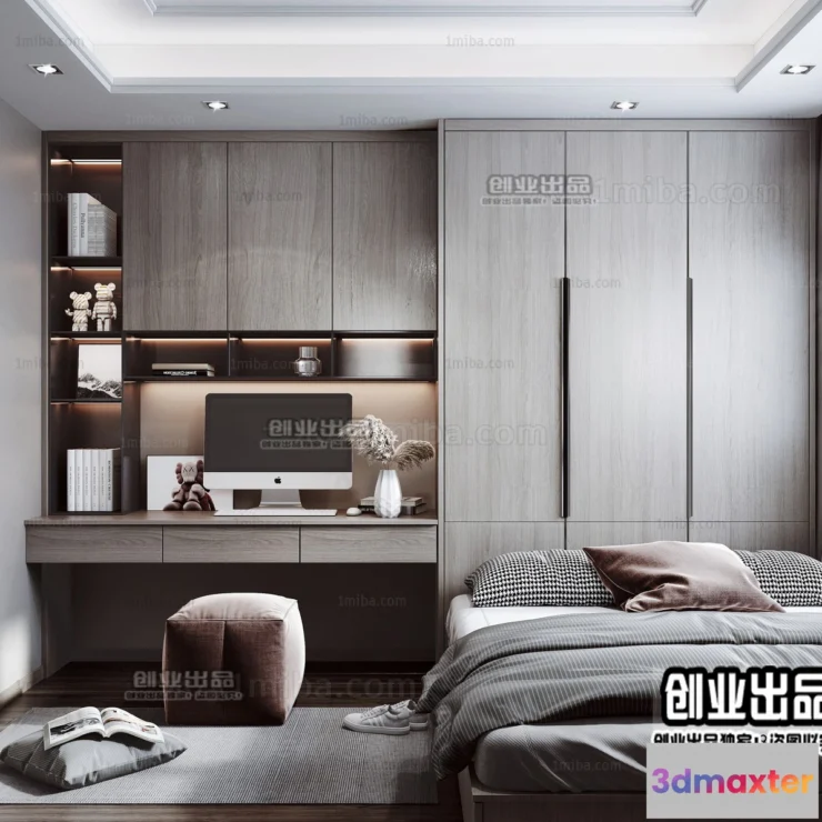 1377897 - Children Room 3D Interior Scene - 3D Models - 126 3D Max